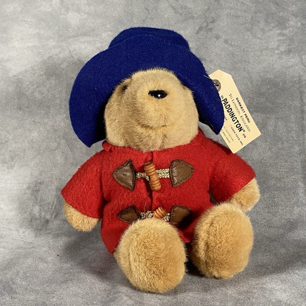 Paddington Bear Darkest Peru Eden 10" Teddy Bear Plushie Stuffed Animal